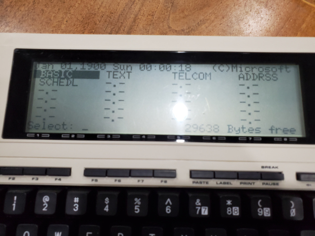 TRS-80 Model 100